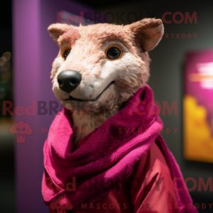 Disfraz de mascota Magenta...