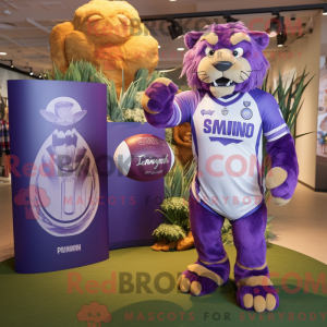 Disfraz de mascota Smilodon...