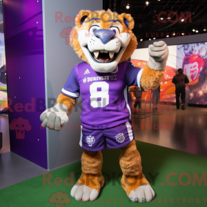 Disfraz de mascota Smilodon...