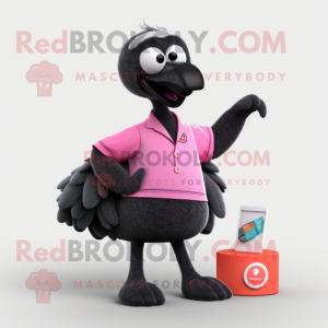 Black Flamingo mascotte...