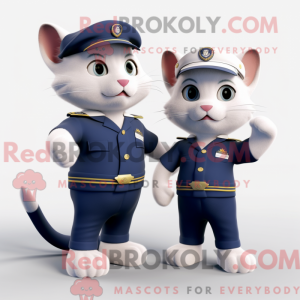 Máscara Navy Cat com...