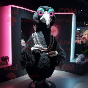 Black Flamingo mascotte...