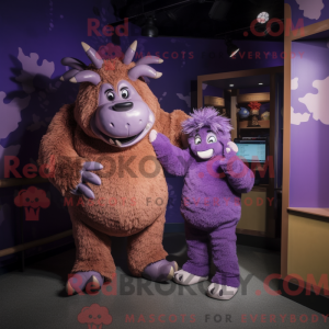 Purple Woolly Rhinoceros...