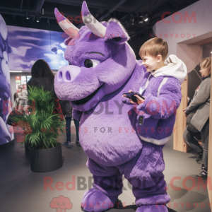Purple Woolly Rhinoceros...
