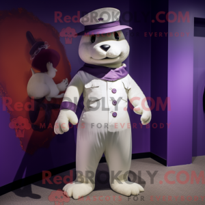 Disfraz de mascota Purple...