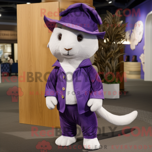 Disfraz de mascota Purple...