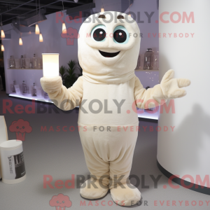 Beige Scented Candle mascot...