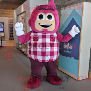 Disfraz de mascota Magenta...