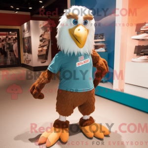 Rust Bald Eagle mascot...