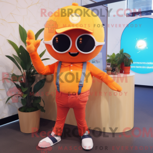 Máscara Peach Orange com...