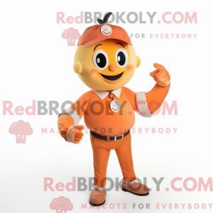 Máscara Peach Orange com...