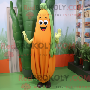 Costume mascotte d asperges...
