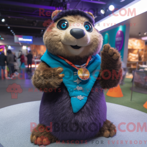 Máscara de marmota com...