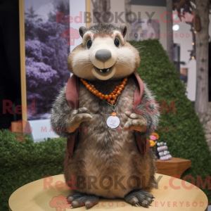 Marmot maskot drakt...