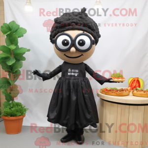 Black Falafel mascot...