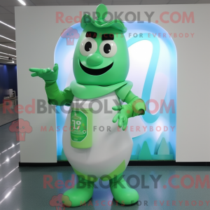 Green Bottle Of Milk...