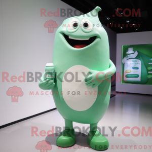 Maskotdraktfigure Green...