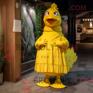 Costume mascotte de poules...