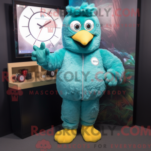 Disfraz de mascota Teal...