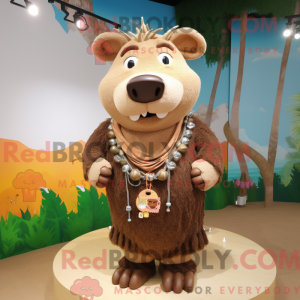 Máscara de Brown Sow com...