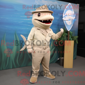 Personaggio mascotte pesce...
