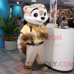 Costume mascotte de Ferret...