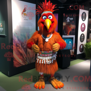 Disfraz de mascota pollo...