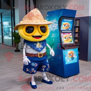 Postava maskota Navy Tacos...