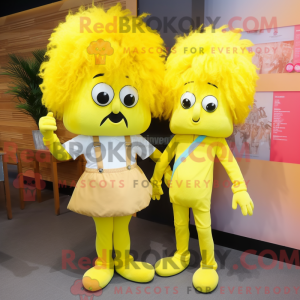 Citrongul Commando maskot...