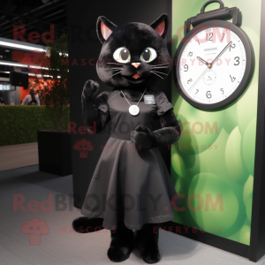 Black Cat maskot kostume...