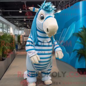 Postava maskota Sky Blue...