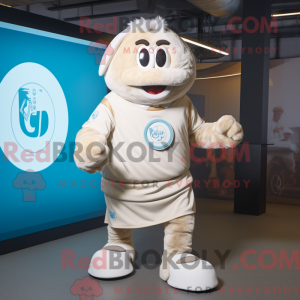 Creme Gyro maskot kostume...