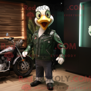 Forest Green Goose mascot...