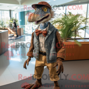 Deinonychus mascot costume...