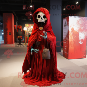 Máscara Red Undead com...