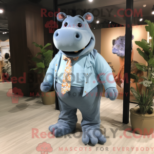 Flodhest maskot drakt...