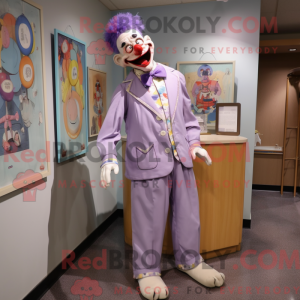 Lavender Clown Maskottchen...