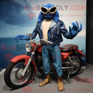 Blue Crab-maskotdraktfigur...