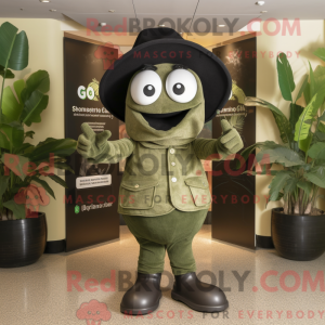 Postava maskota Olive...
