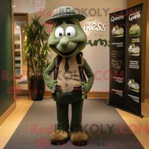 Olive Guinness Maskottchen...