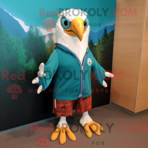 Personaggio mascotte aquila...