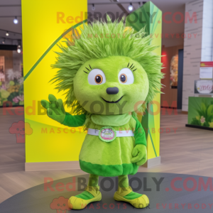 Personaggio mascotte riccio...