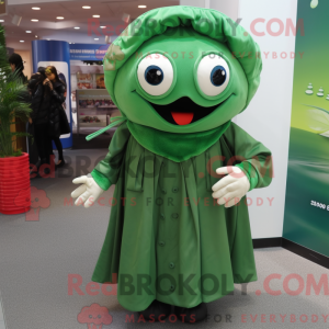 Forest Green Cod maskot...
