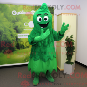Mascotte de Morue Vert...