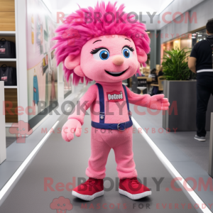 Pink But mascottekostuum...
