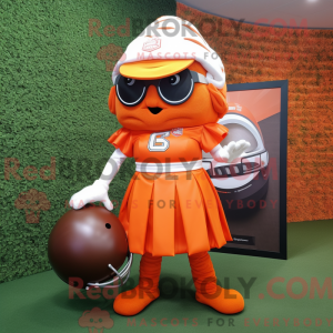Costume mascotte de casque...