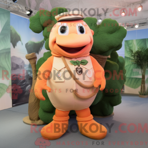 Personaggio mascotte Peach...