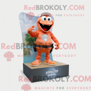 Peach Hydra-mascottekostuum...