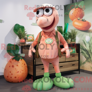 Peach Hydra-mascottekostuum...