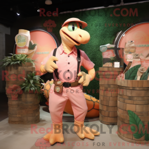 Costume de mascotte Peach...